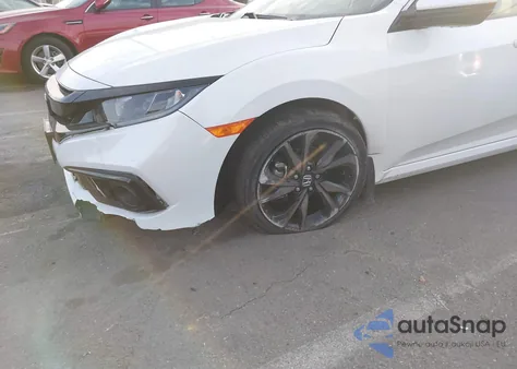 2019 Honda Civic Sport from USA, damaged, VIN 2HGFC2F89KH521843